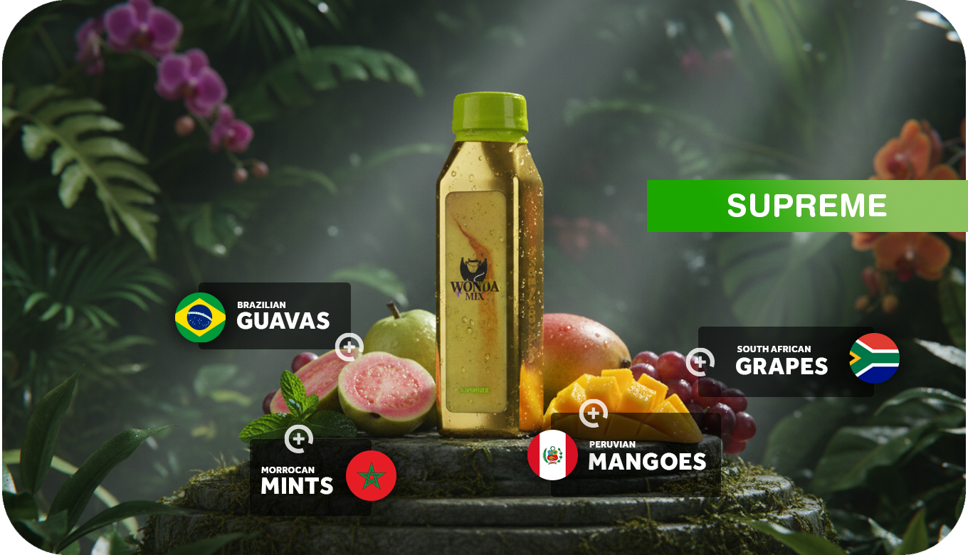 WONDA MIX SUPREME NGREDIENTS