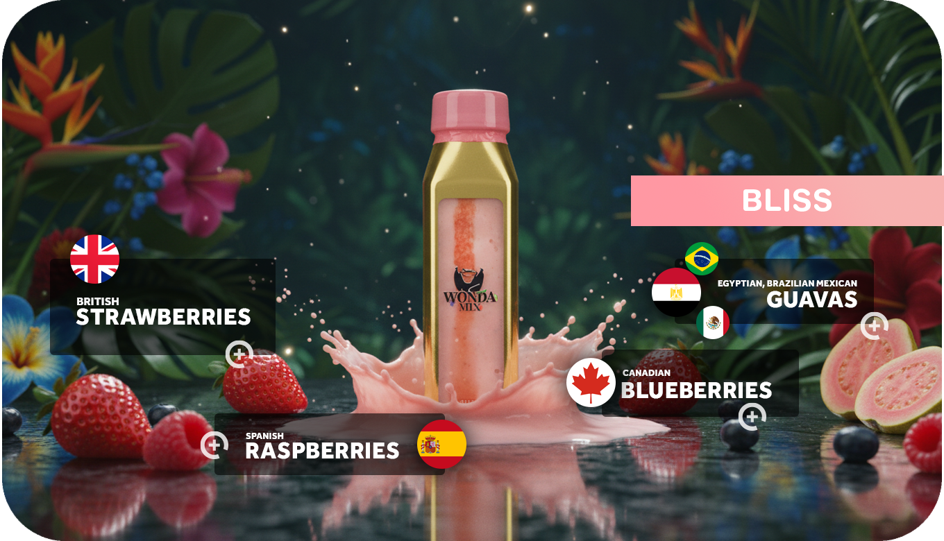 WONDA MIX BLISS  INGREDIENTS