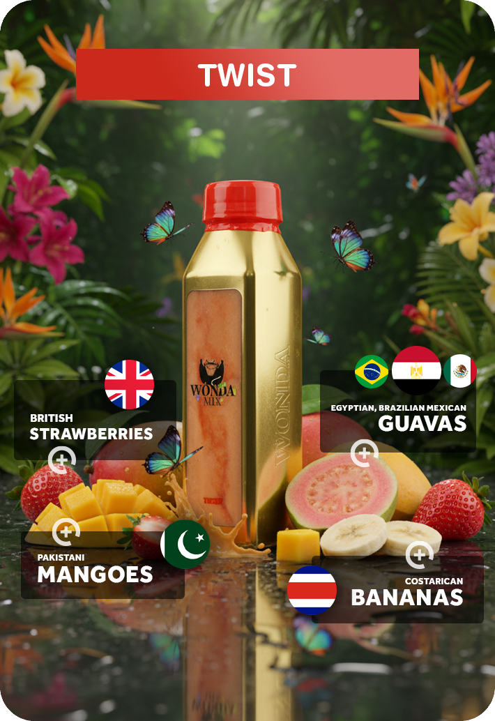 WONDA MIX TWIST INGREDIENTS